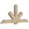 Ekena Millwork Kennewick Rough Sawn Timber Gable Bracket, Douglas Fir, 72"W x 33"H x 4"D x 6"F, 11/12 Pitch GBW072X33X0406KEN00RDF - alternate 2